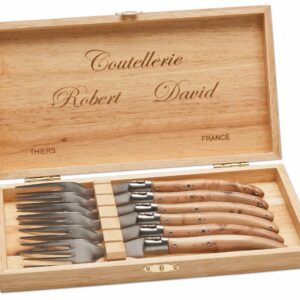 Robert David Juniper Steak Fork Set