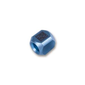 Real Steel Titanium Bead Column Blue