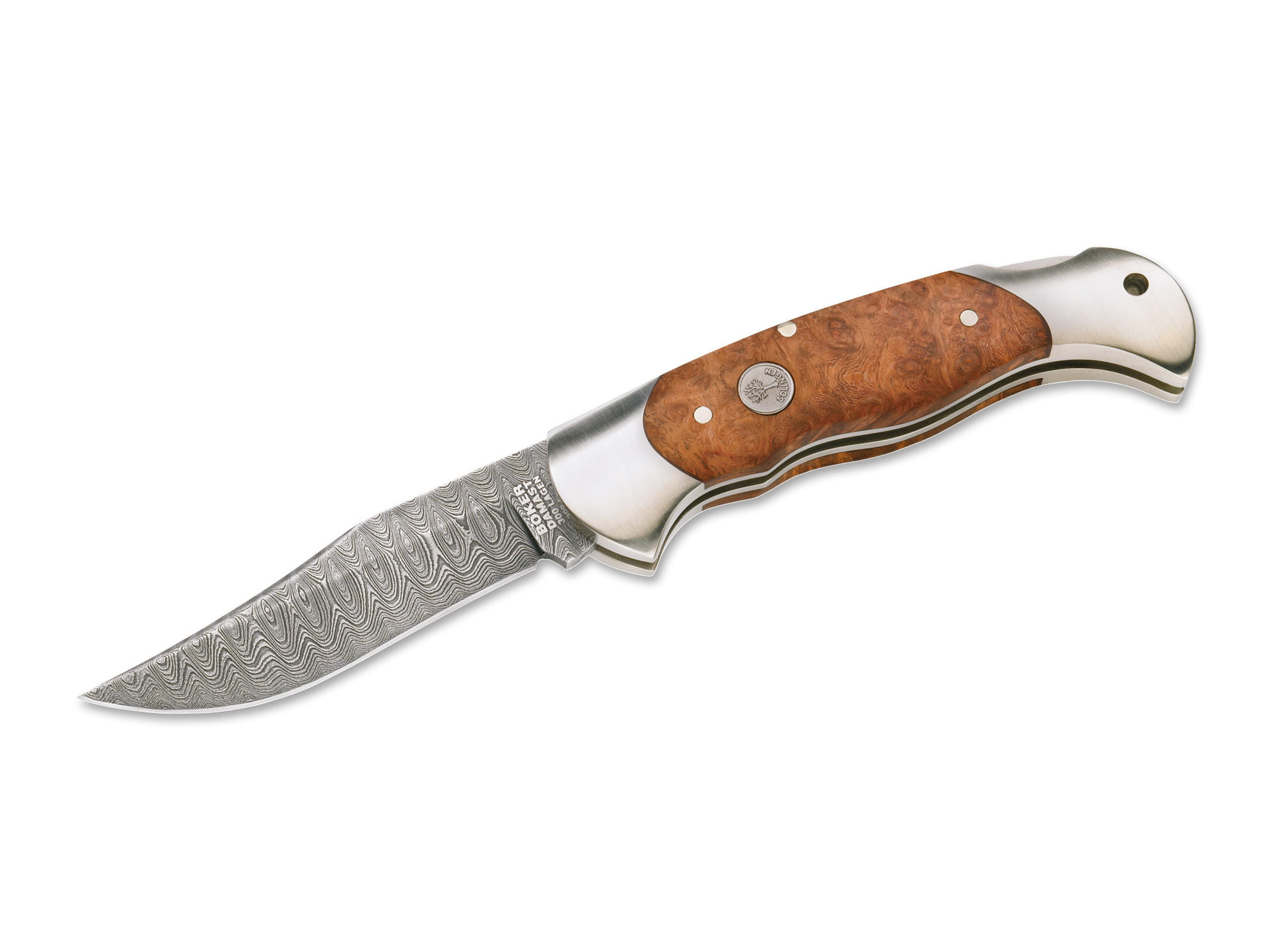 Böker Manufaktur Solingen Scout Amboina Damascus