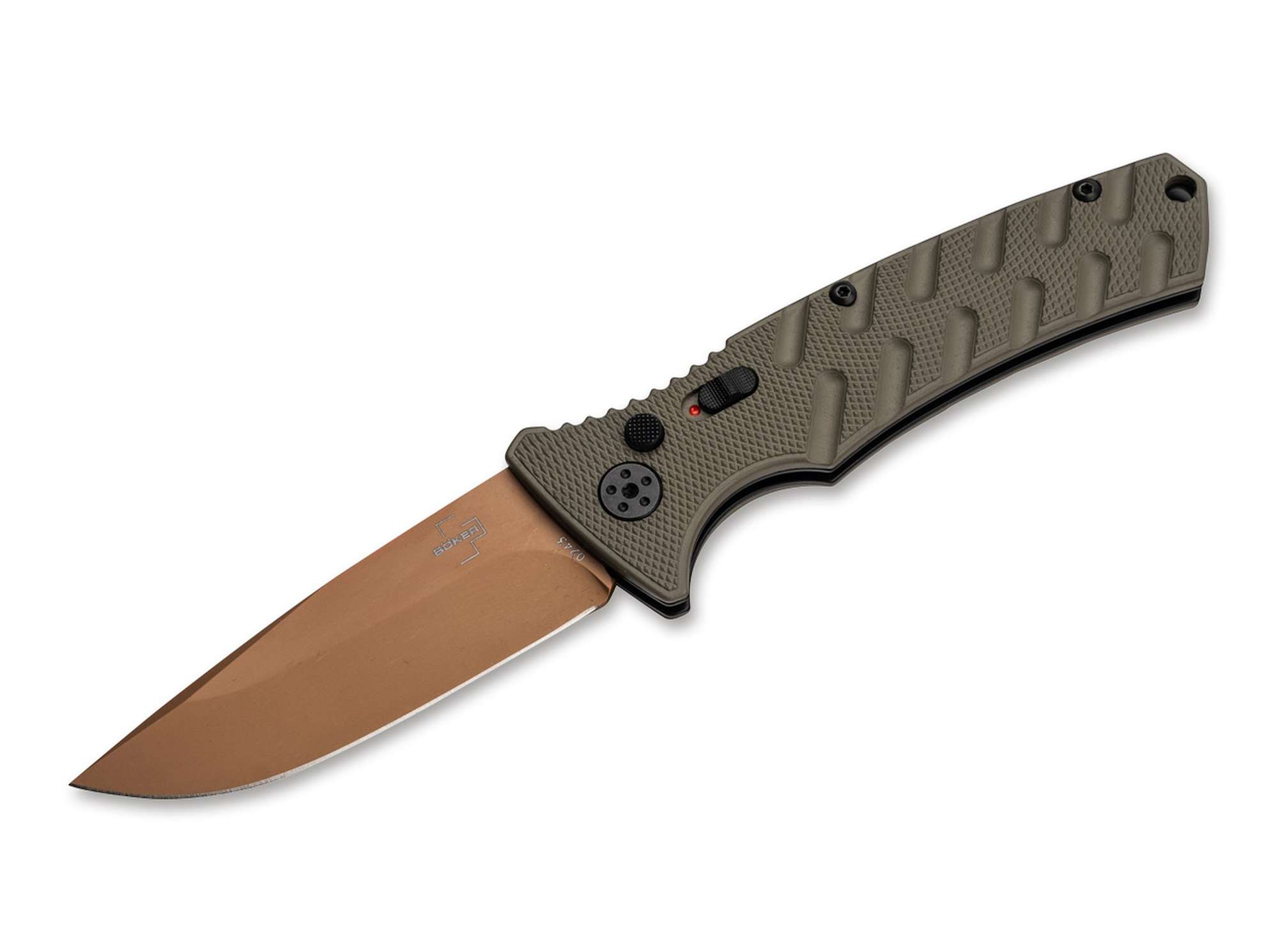 BHQ Strike Spearpoint Desert Warrior Böker Plus