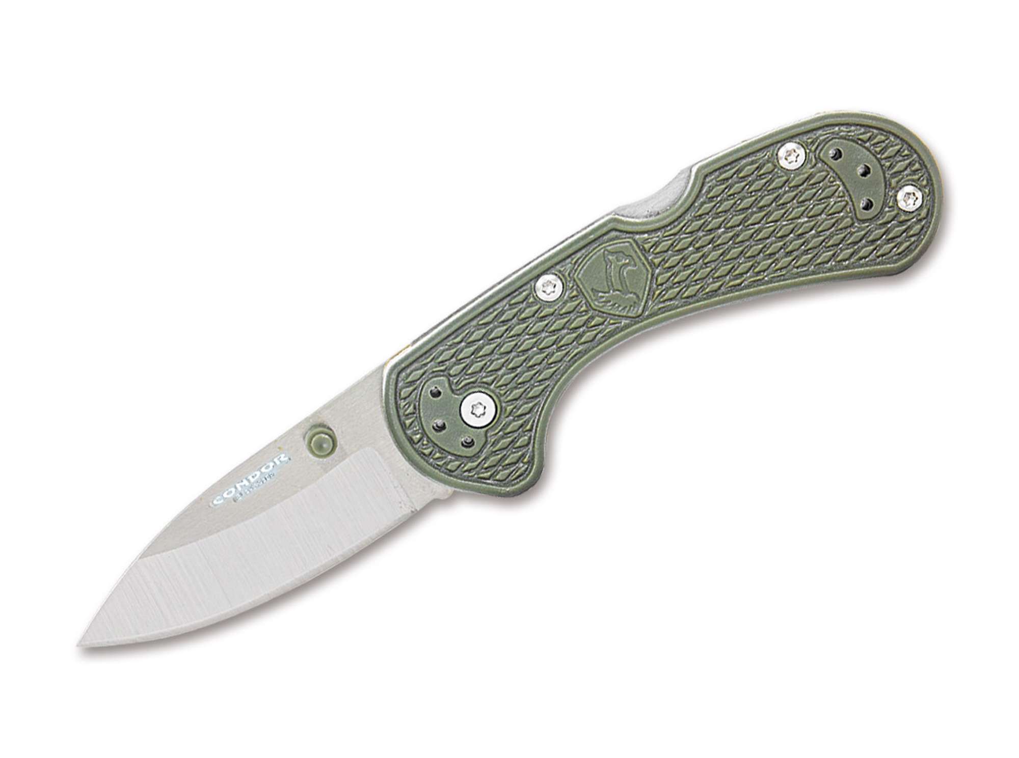 Cadejo Drop Point Folder Army Green Condor