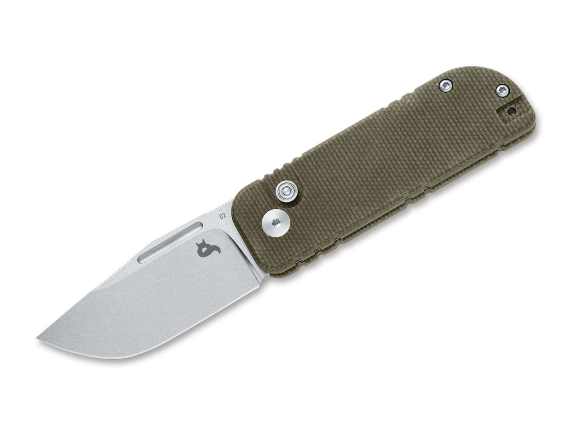 Nu-Bowie Micarta Green BlackFox