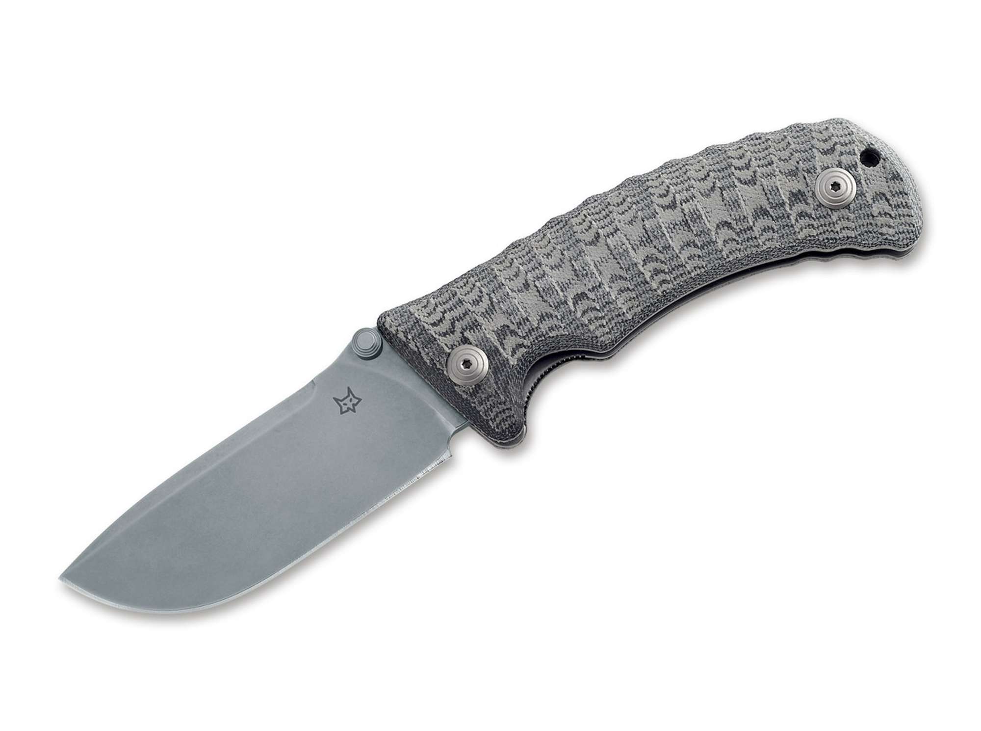 Pro Hunter Black Yute Micarta Fox Knives