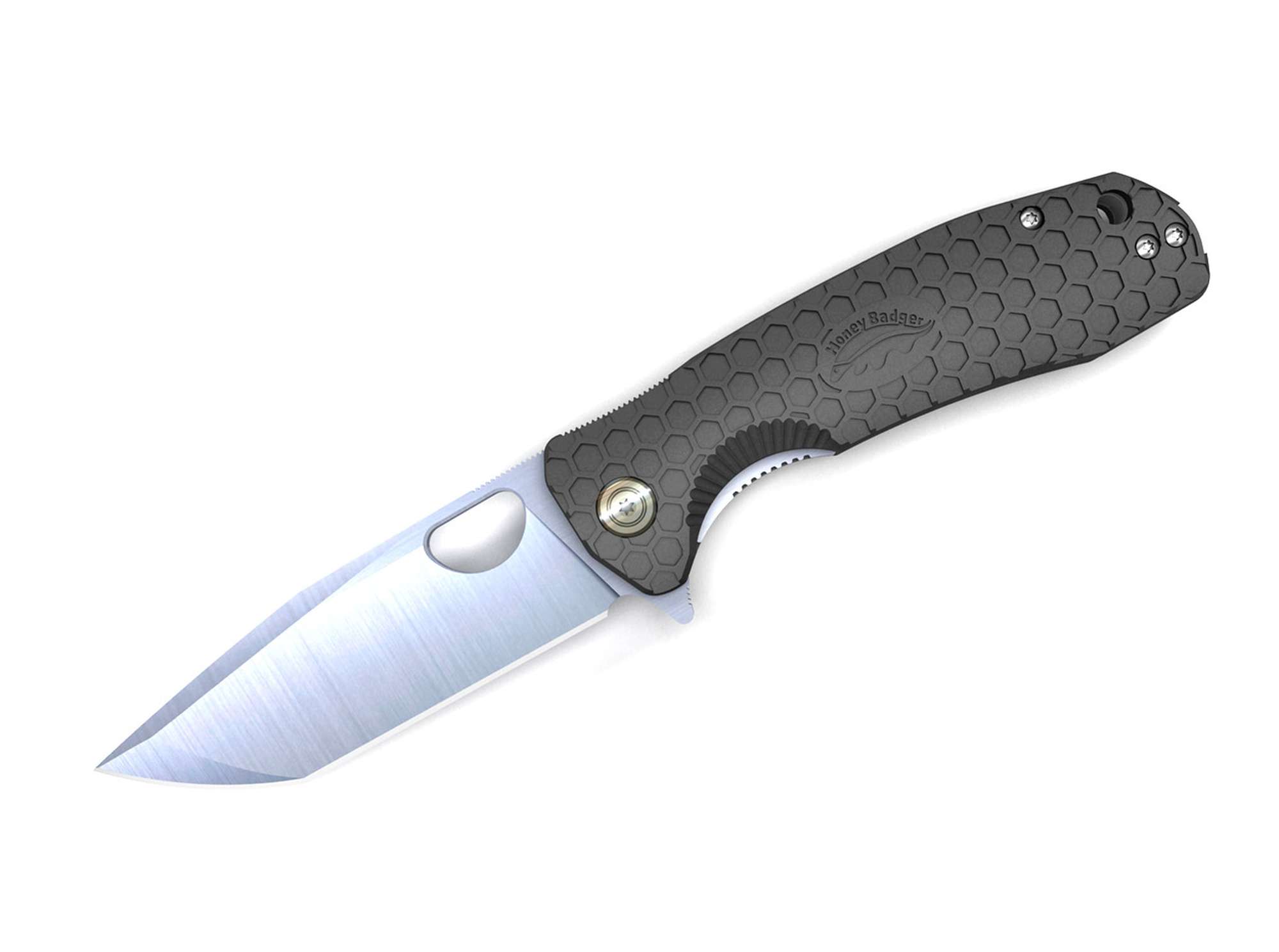 Tanto Flipper Large Black Honey Badger