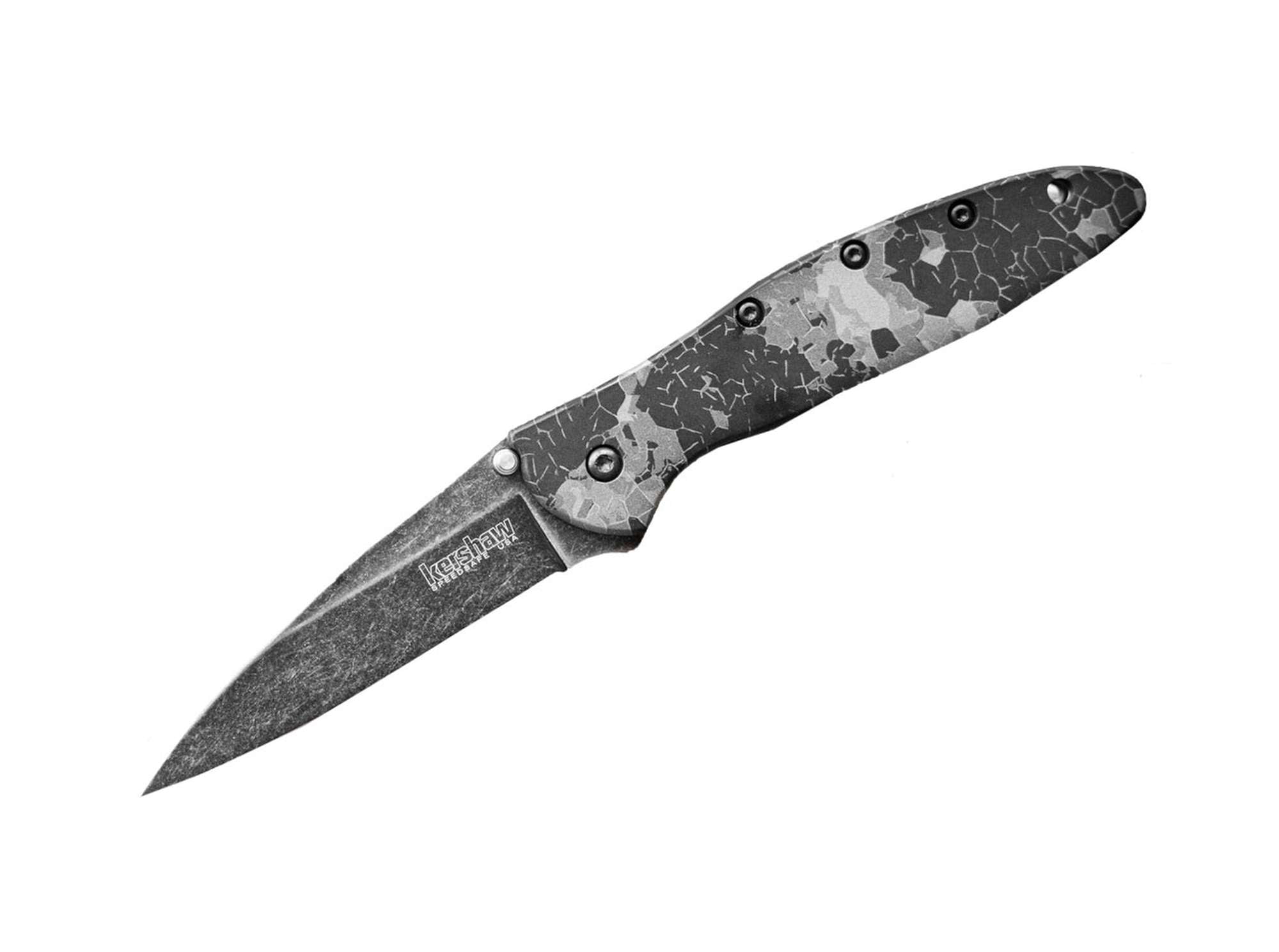 Leek Digital Gray Camo Kershaw