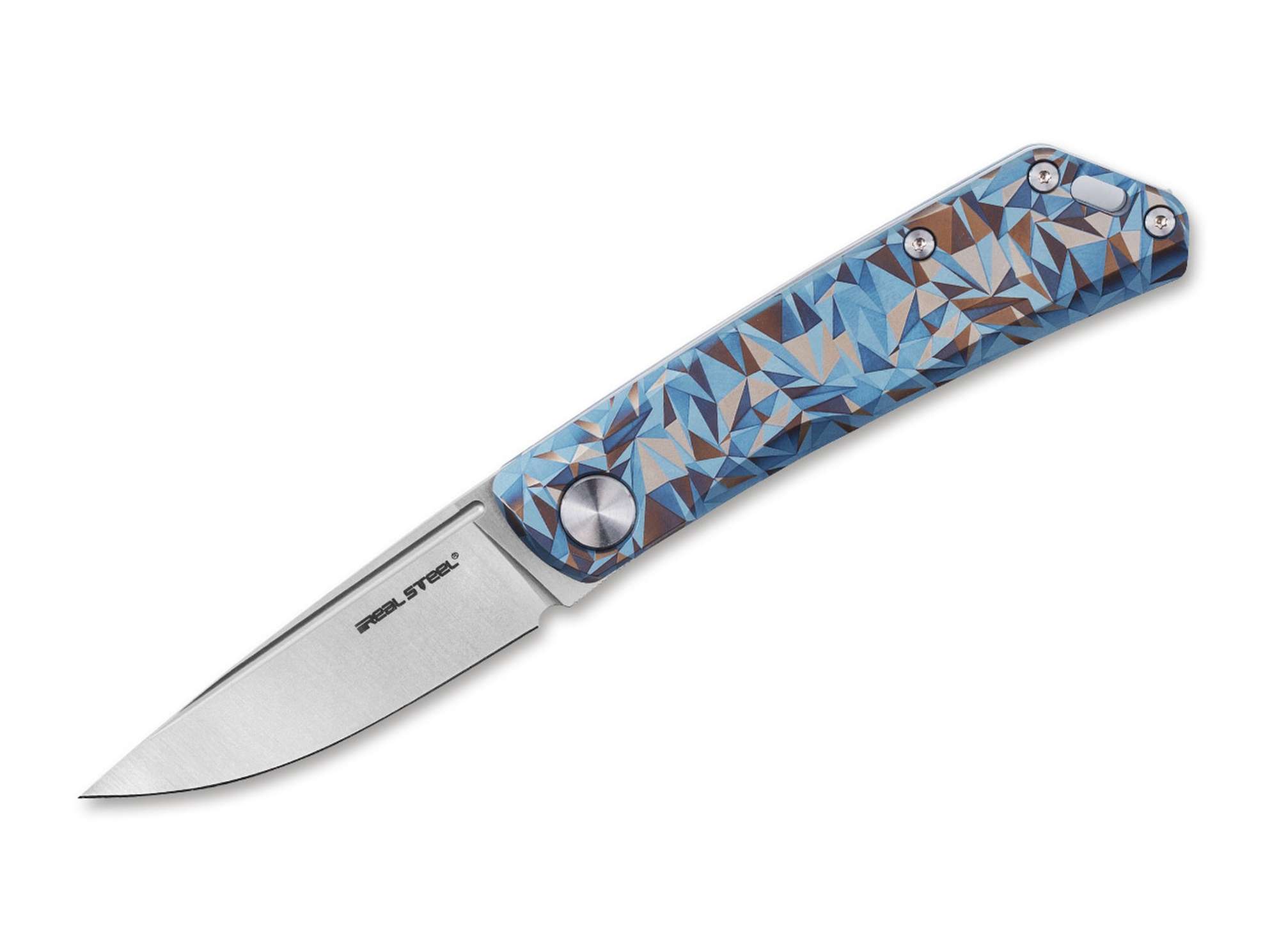 Luna Titanium Blue Geometry Real Steel