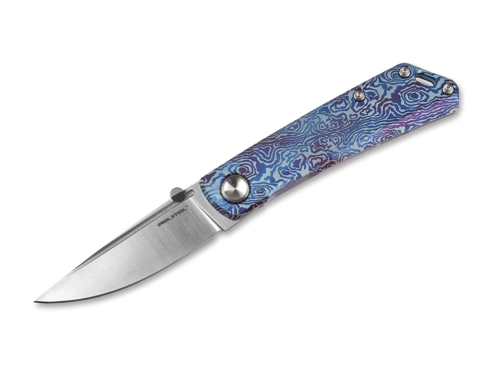 Luna Boost TC Blue Swirl Real Steel