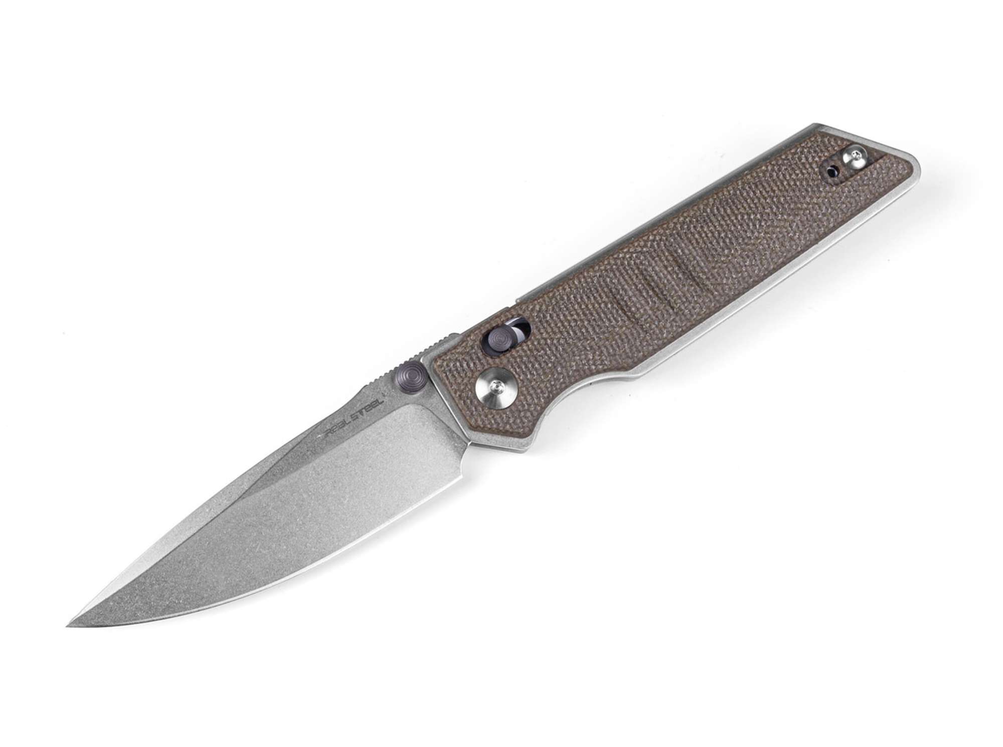 Sacra Micarta Green Real Steel