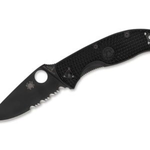 Tenacious Lightweight Black Combination Spyderco