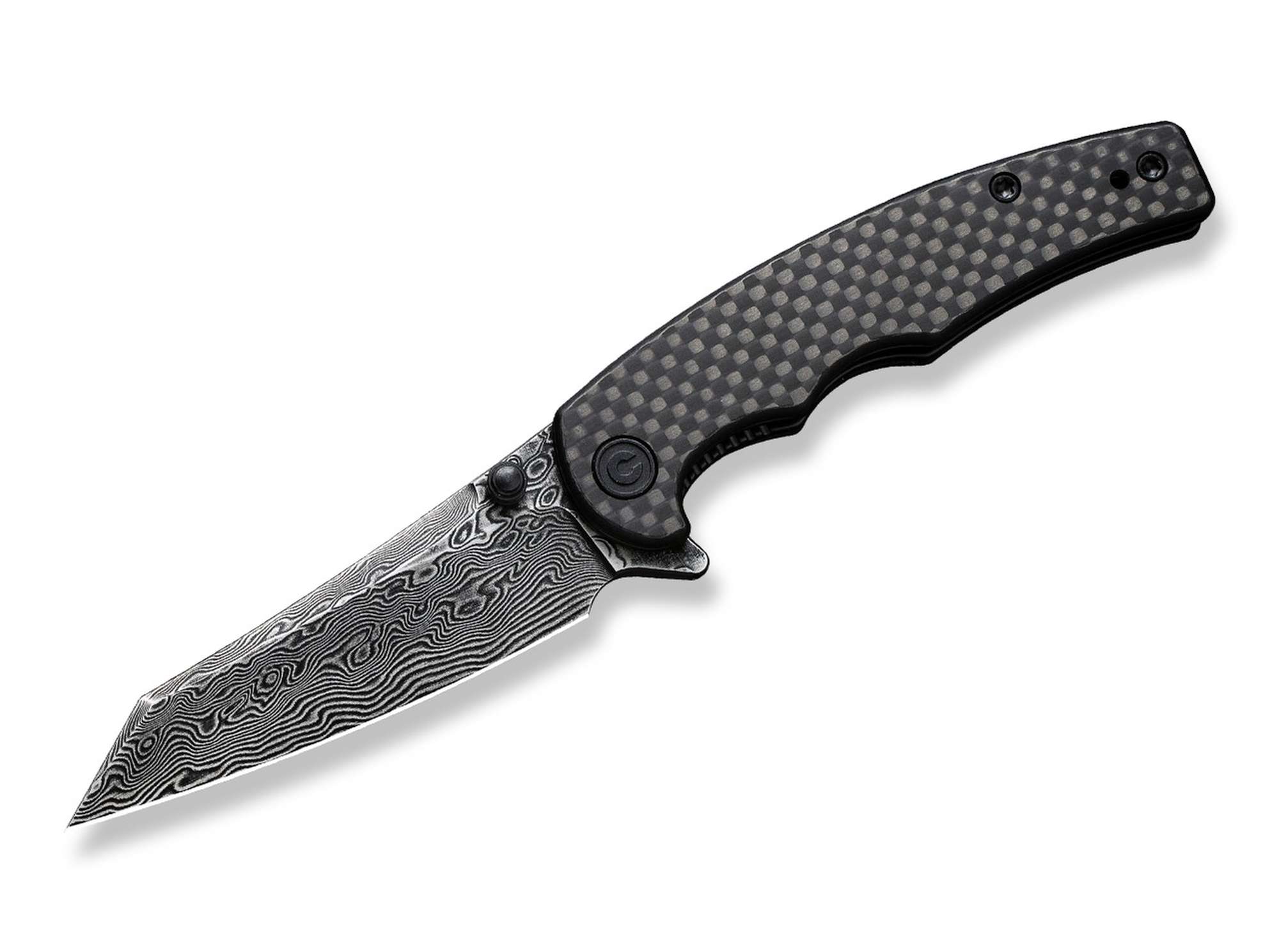 P87 Twill Carbon Damascus CIVIVI