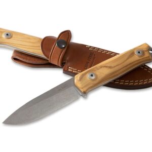 B41 Bushcraft Olive Wood LionSteel