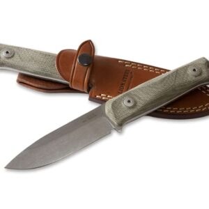 B41 Bushcraft Micarta Green LionSteel