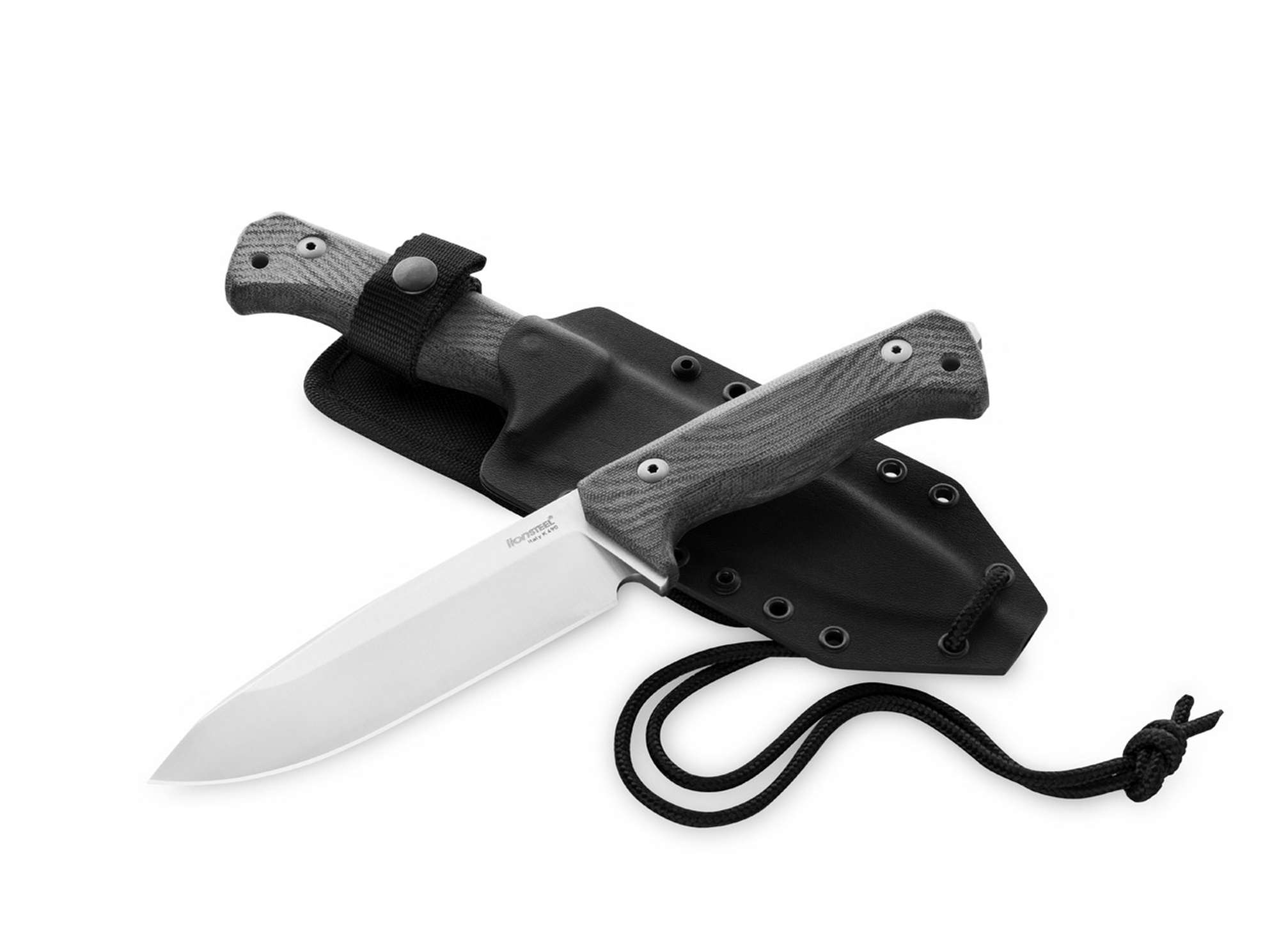 T6 Micarta Black LionSteel