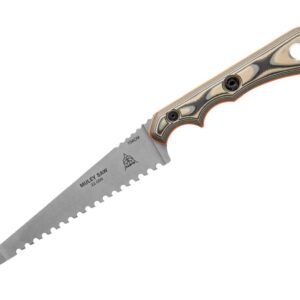 Muley Saw Tan Black G10 TOPS Knives