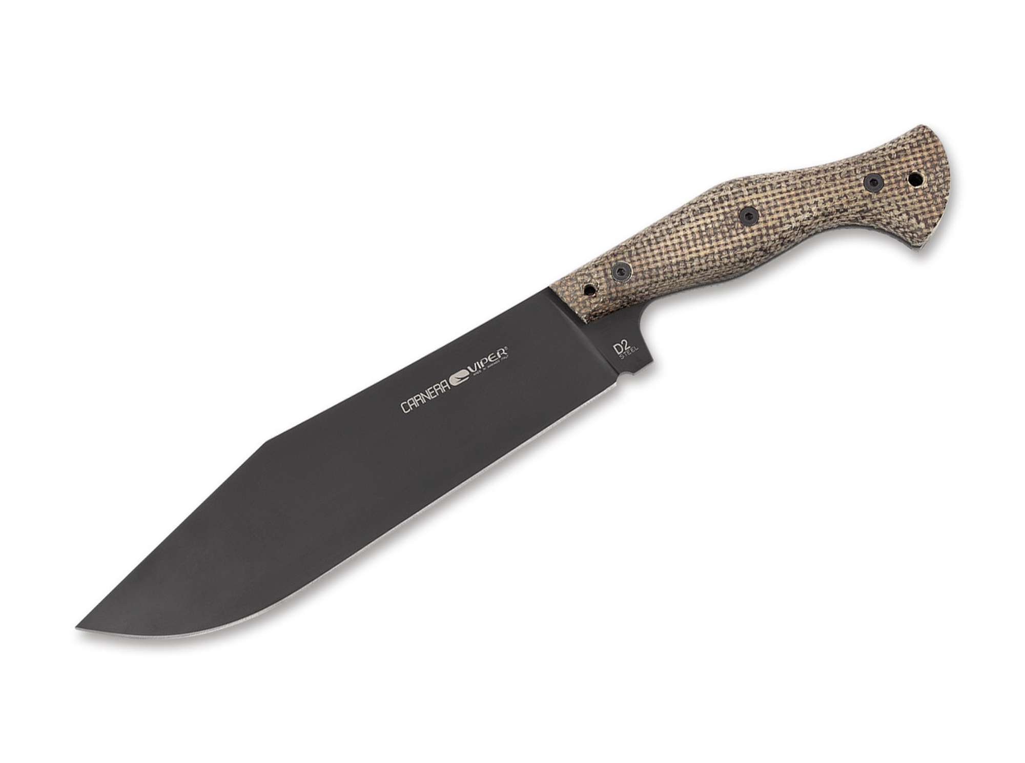Carnera Black Blade Brown Canvas Viper