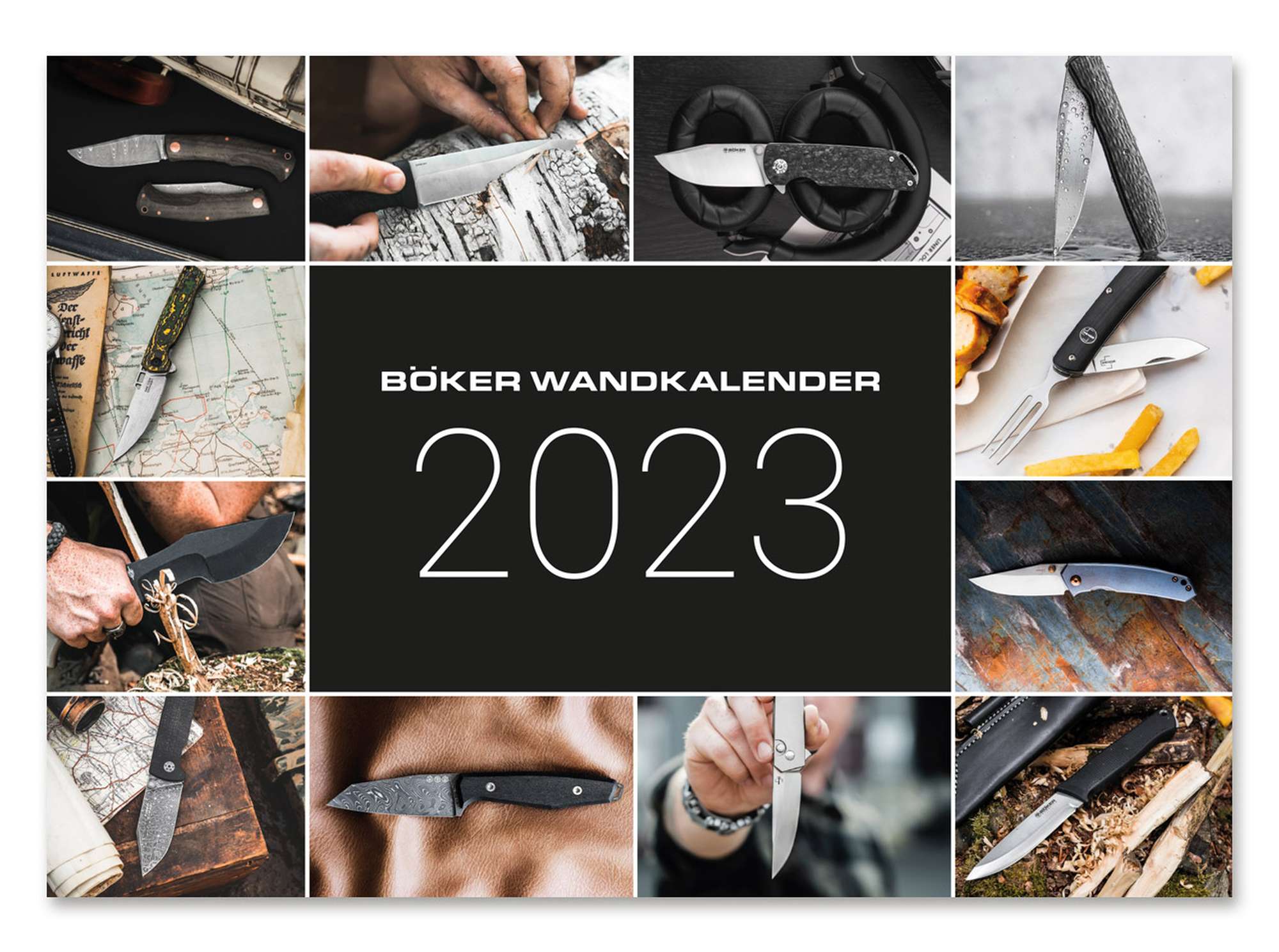 Boker wall calendar 2023 Böker Manufaktur Solingen