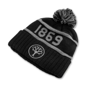 Bobble Hat 1869 Black Böker Manufaktur