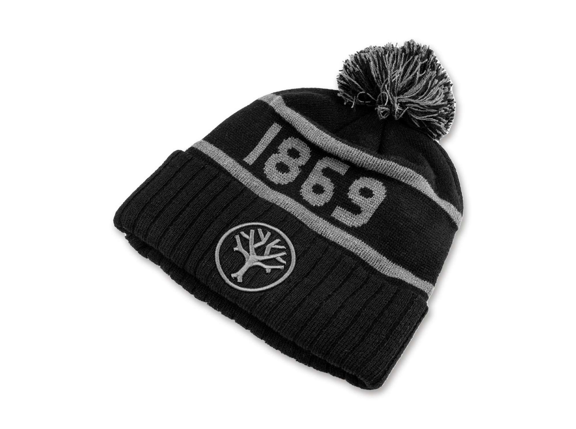 Bobble Hat 1869 Black Böker Manufaktur