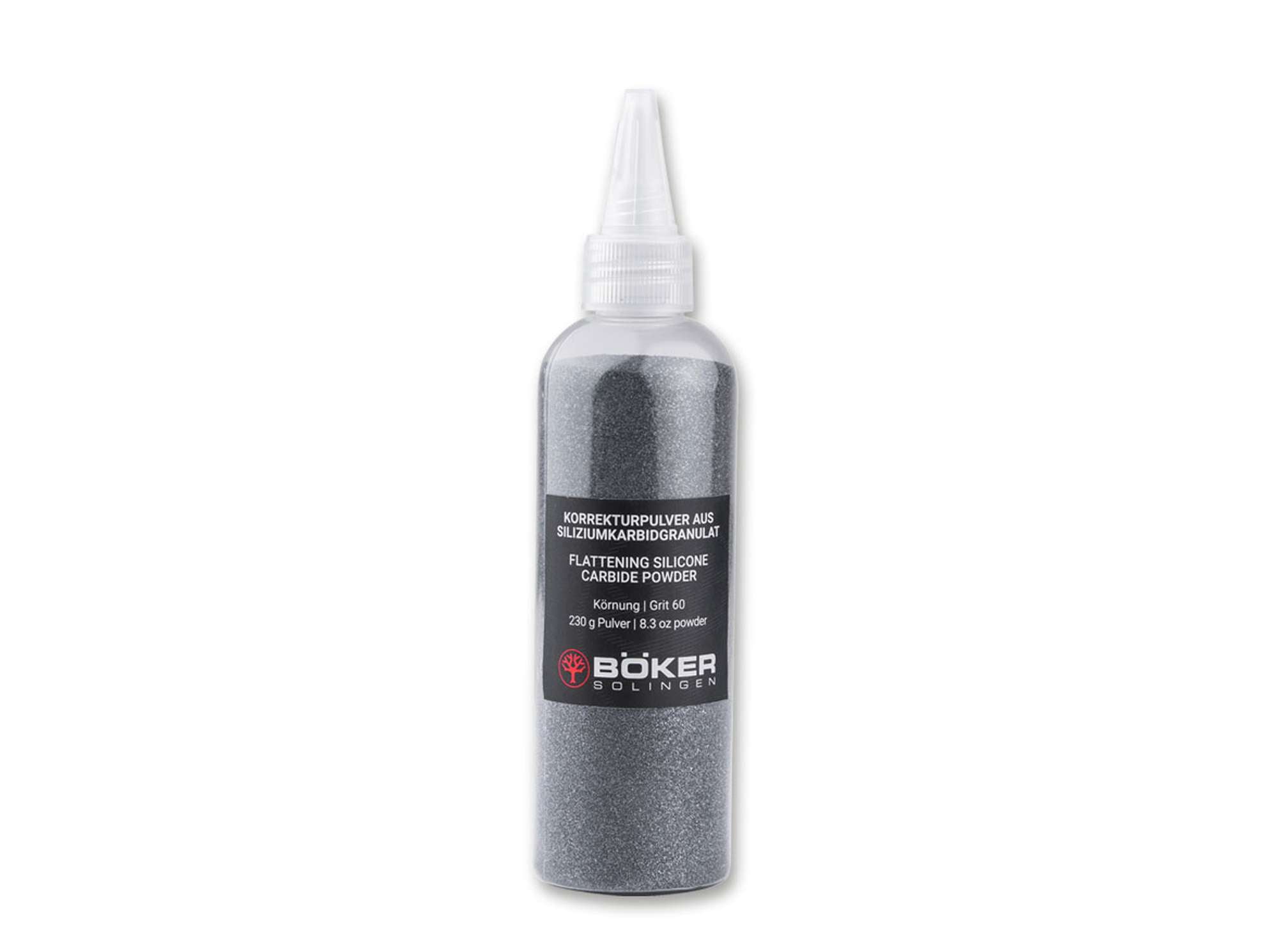 Flattening Silicone Carbridge Powder Grit 60 Böker Manufaktur Solingen