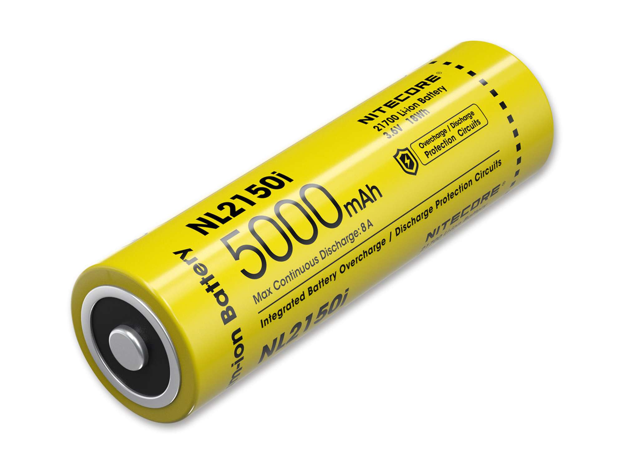 Nitecore Battery 21700 NL2150i  5000 mAh