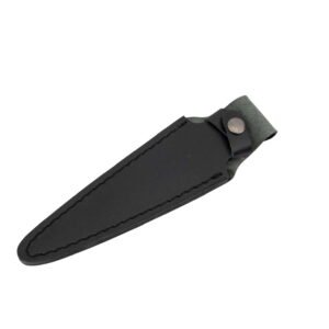 Leather Sheath black Sgian Dubh Magnum