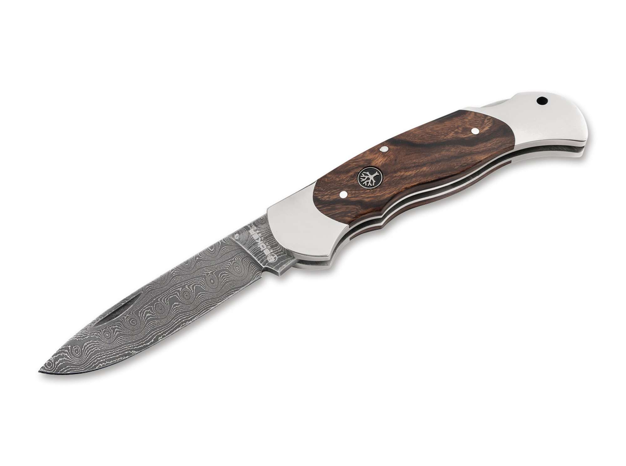 Optima Ironwood Damast Böker Manufaktur Solingen