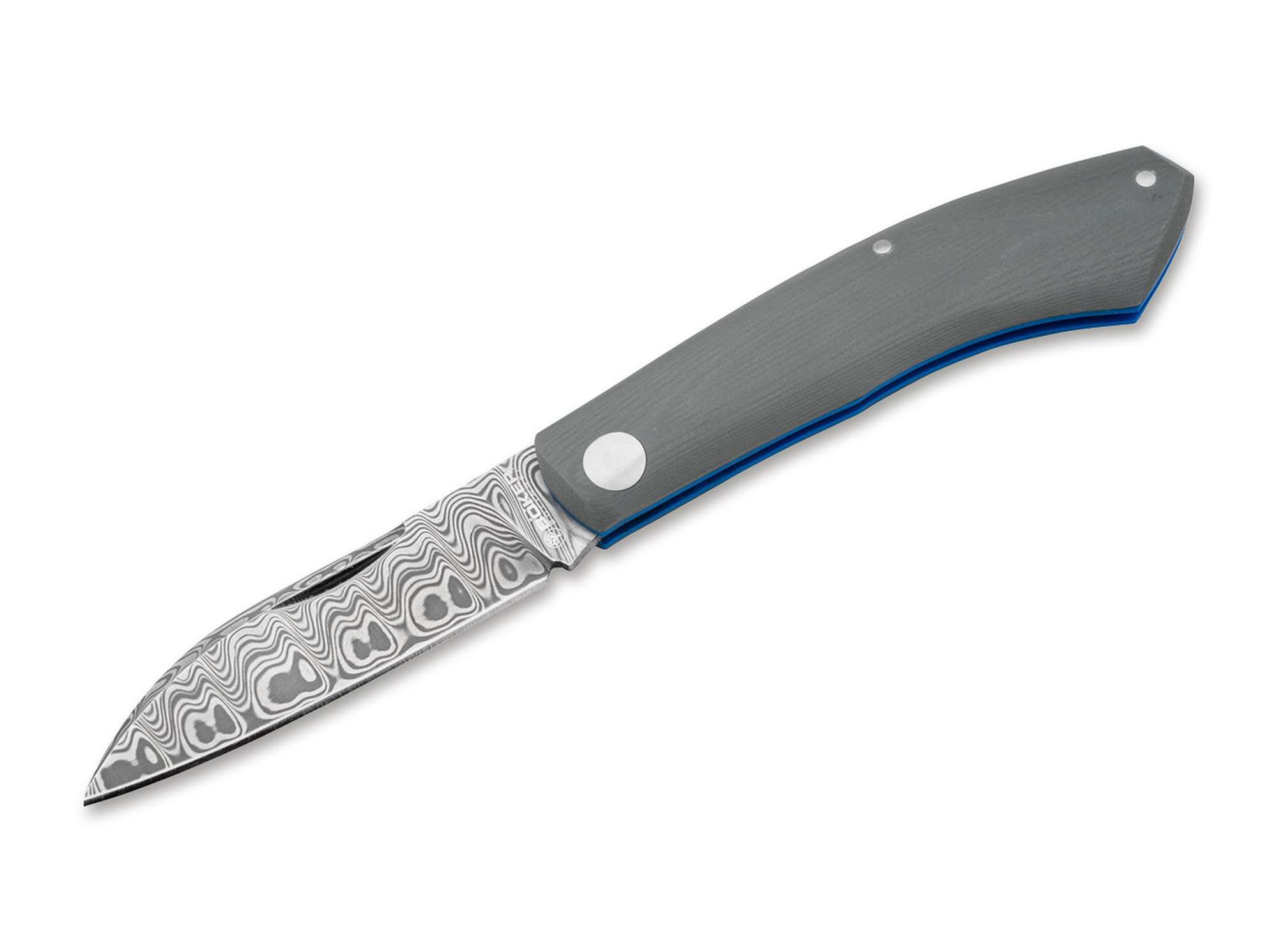 Damast Annual Knife 2023 Böker Manufaktur Solingen