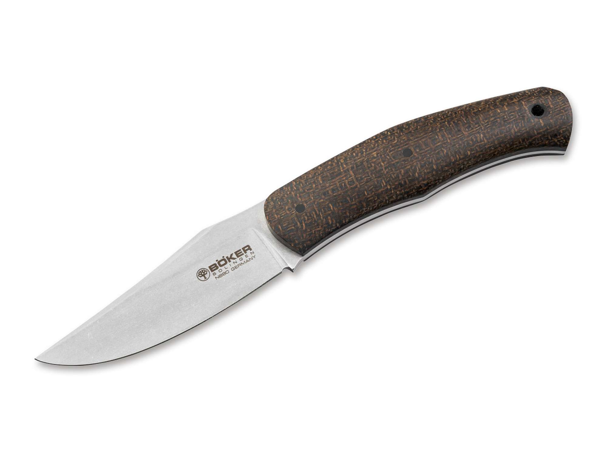 Boxer Fixed Micarta Green Böker Manufaktur Solingen