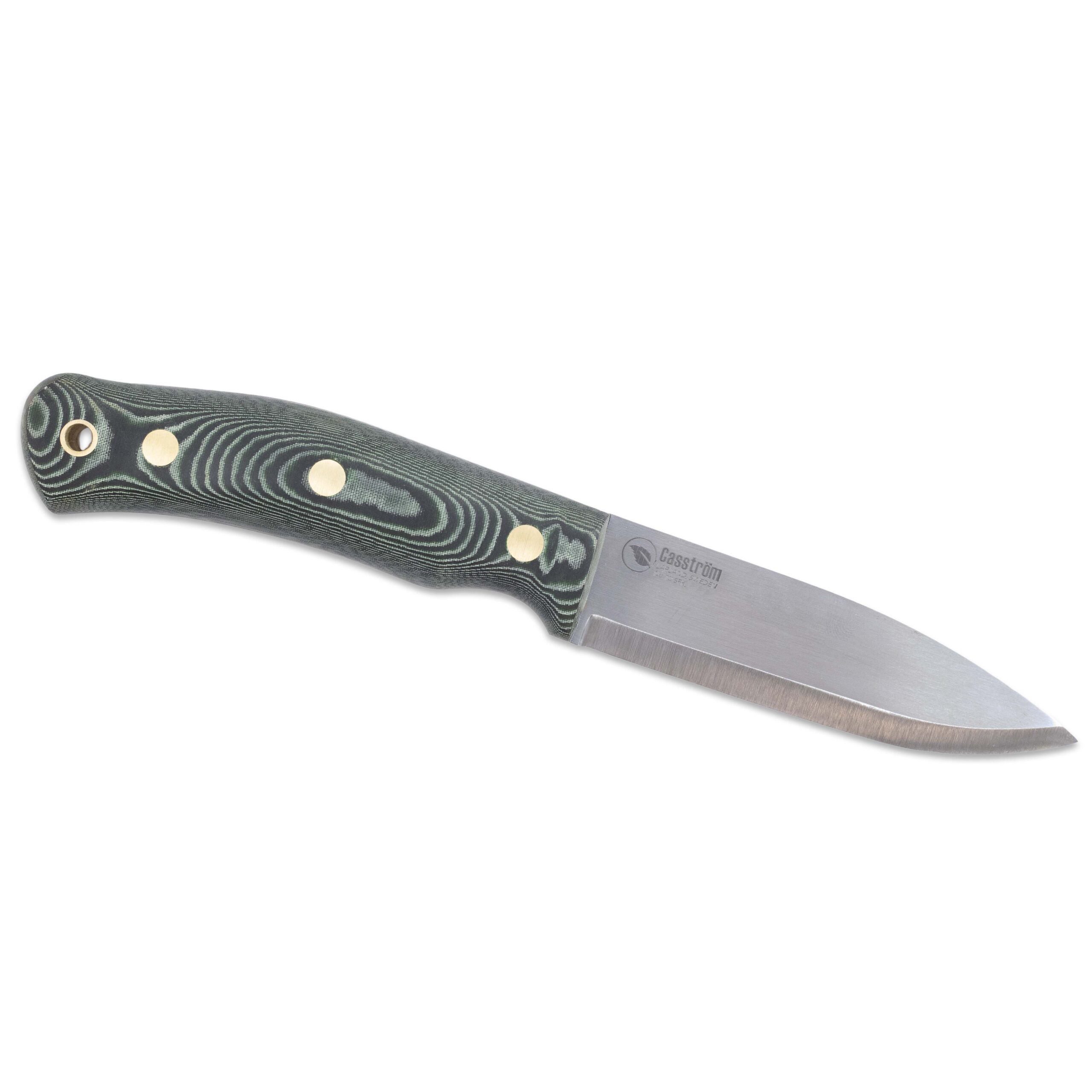 Casström No.10 SFK Green Micarta./CS/Sc