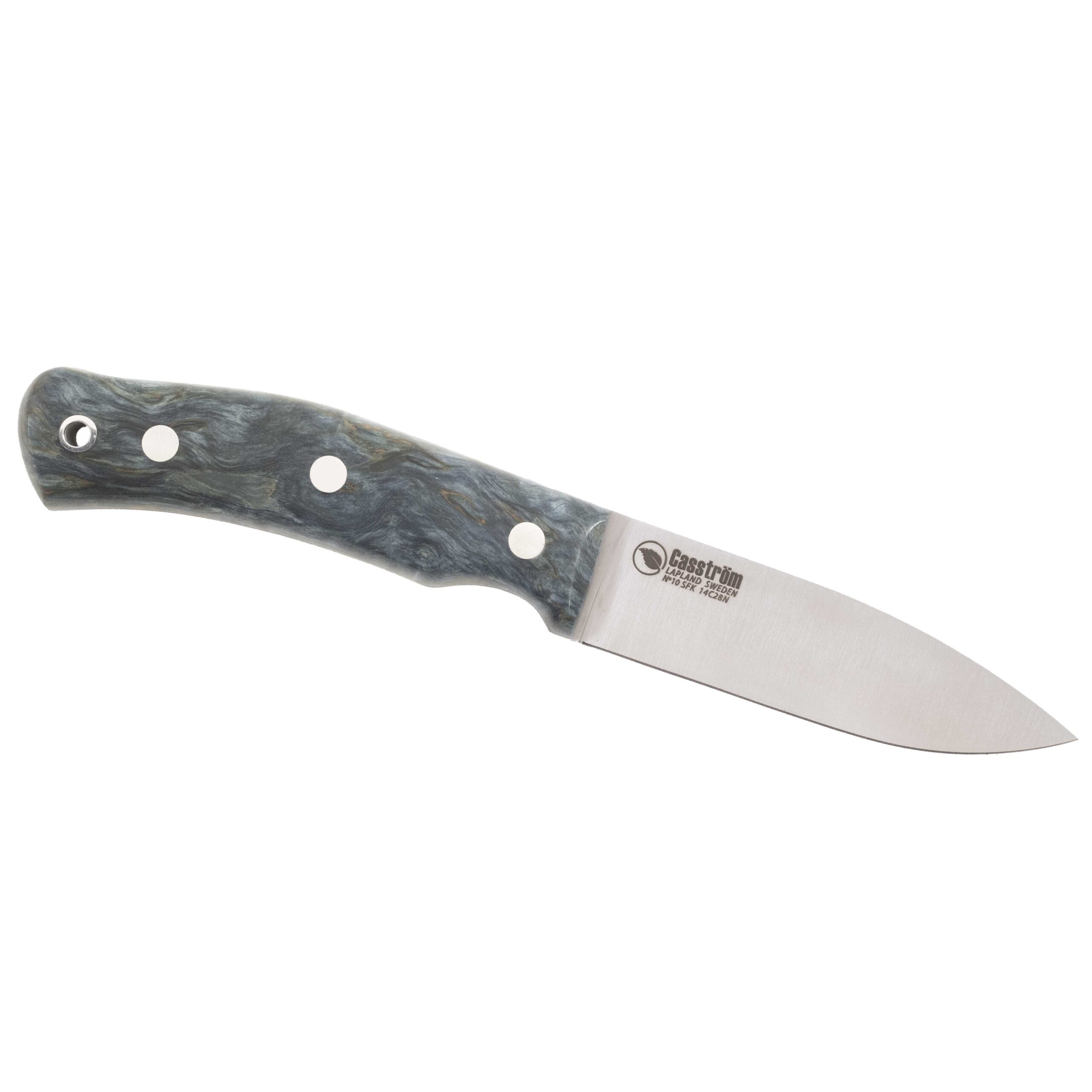 Casström No.10 SFK Stabilised Curly Brich Ocean /SS/Flat