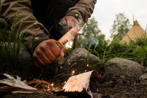 Casström Lars Fält Knife with Fire Striker