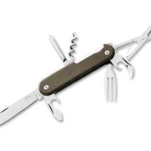 MKM Campo 7 MagnaCut Micarta Green