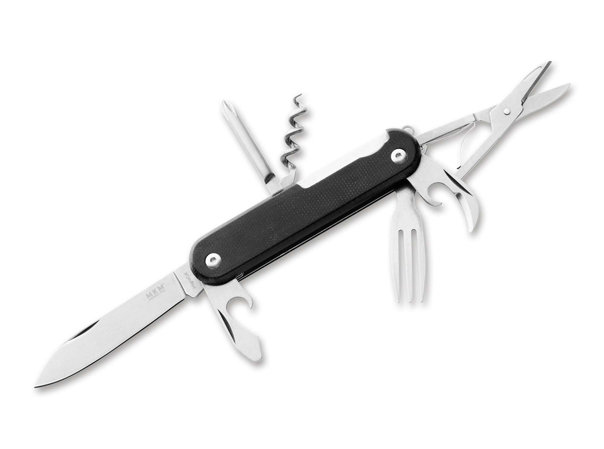 MKM Campo 7 MagnaCut Micarta Black