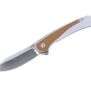 CRKT Padawan Frame Lock Micarta Natural