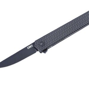 CRKT CEO Microflipper D2 Aluminum All Black