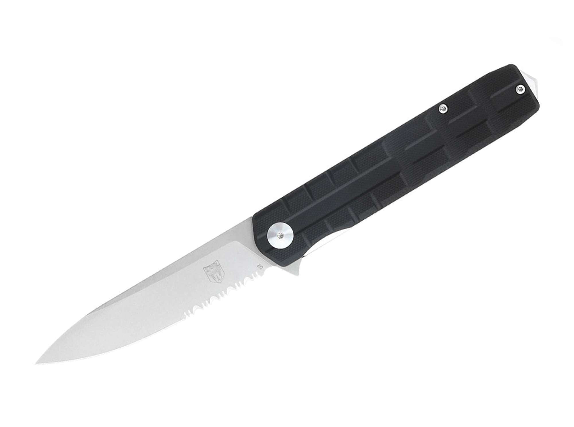 CobraTec Kuzio G10 Black Drop Serrated