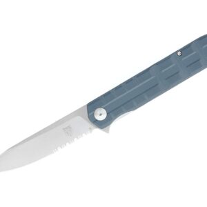 CobraTec Kuzio G10 Grey Drop Serrated