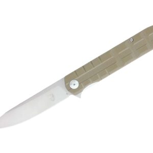 CobraTec Kuzio G10 Tan Drop Not Serrated