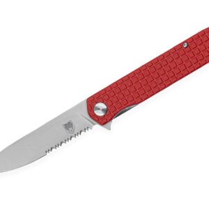 CobraTec Medium Cayden Red Drop Serrated