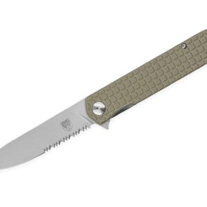 CobraTec Medium Cayden Tan Drop Not Serrated