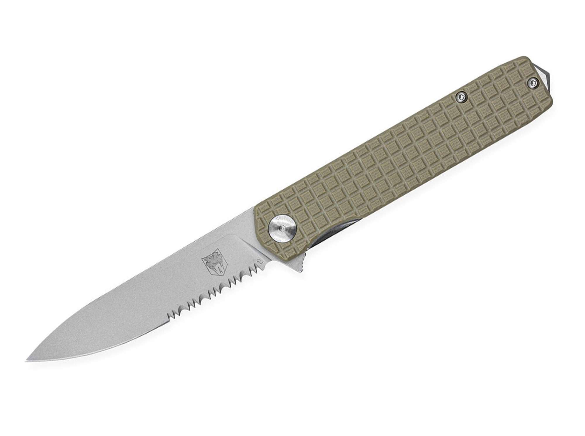 CobraTec Medium Cayden Tan Drop Not Serrated