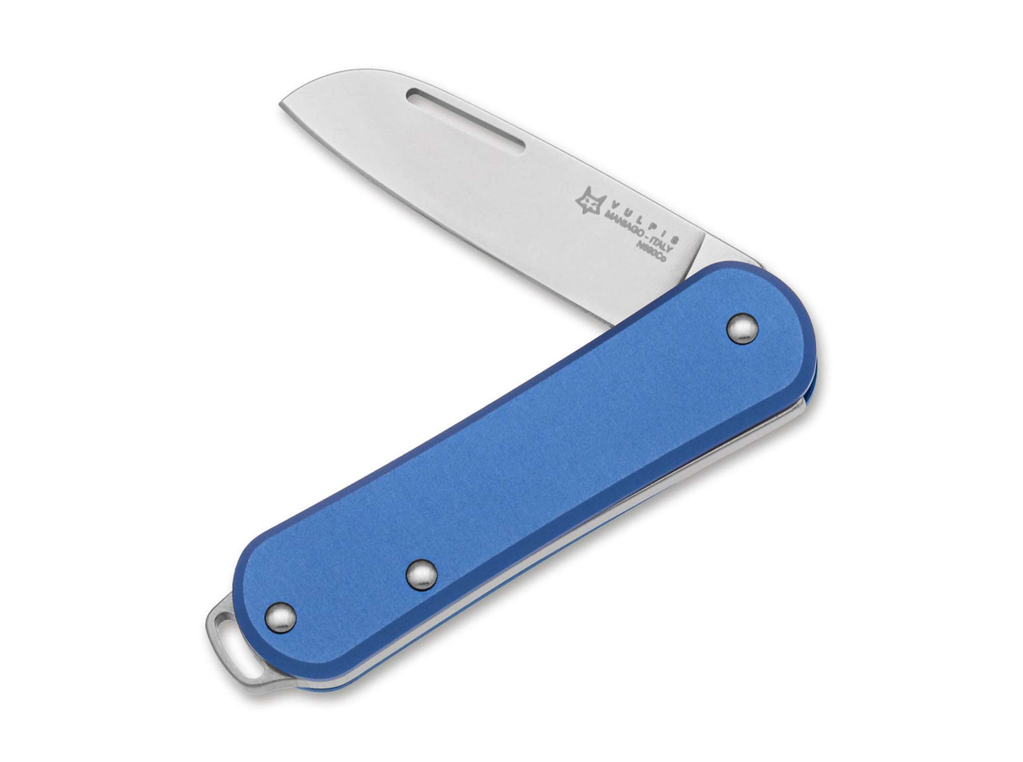 Fox Knives Vulpis 108 Aluminum Sky Blue