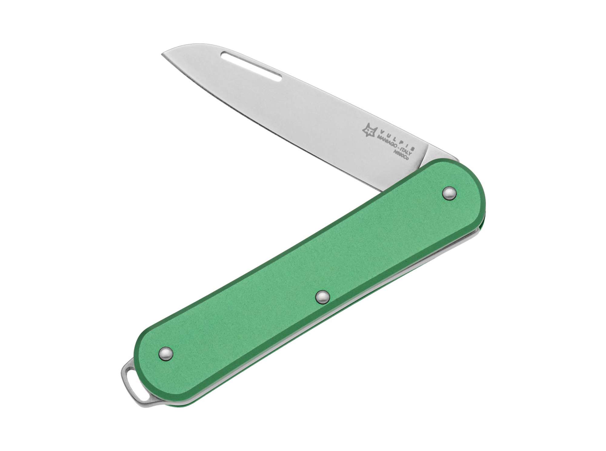 Fox Knives Vulpis 130 Aluminum OD Green