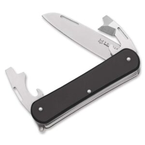 Fox Knives Vulpis 130-3 Aluminum Black