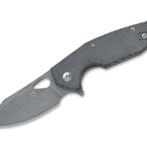 Fox Knives Yaru Micarta Black