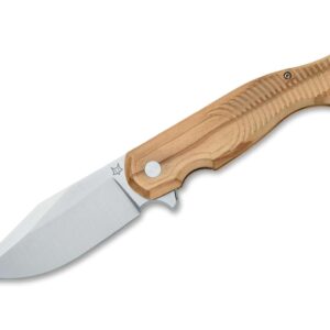 Fox Knives East Wood Tiger Olive Wood