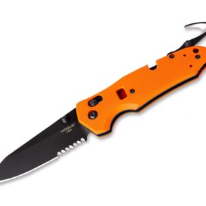 Hogue Trauma 3.5 First Response Tool G10 Orange Serrated