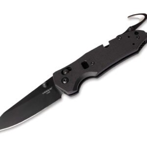 Hogue Trauma First Response Tool 3.4 G10 Solid Black Cerakote