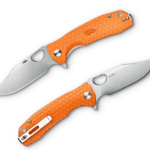 Honey Badger Clippoint Medium Orange
