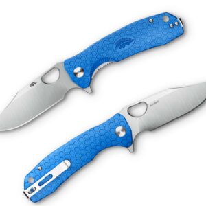 Honey Badger Clippoint Large Blue